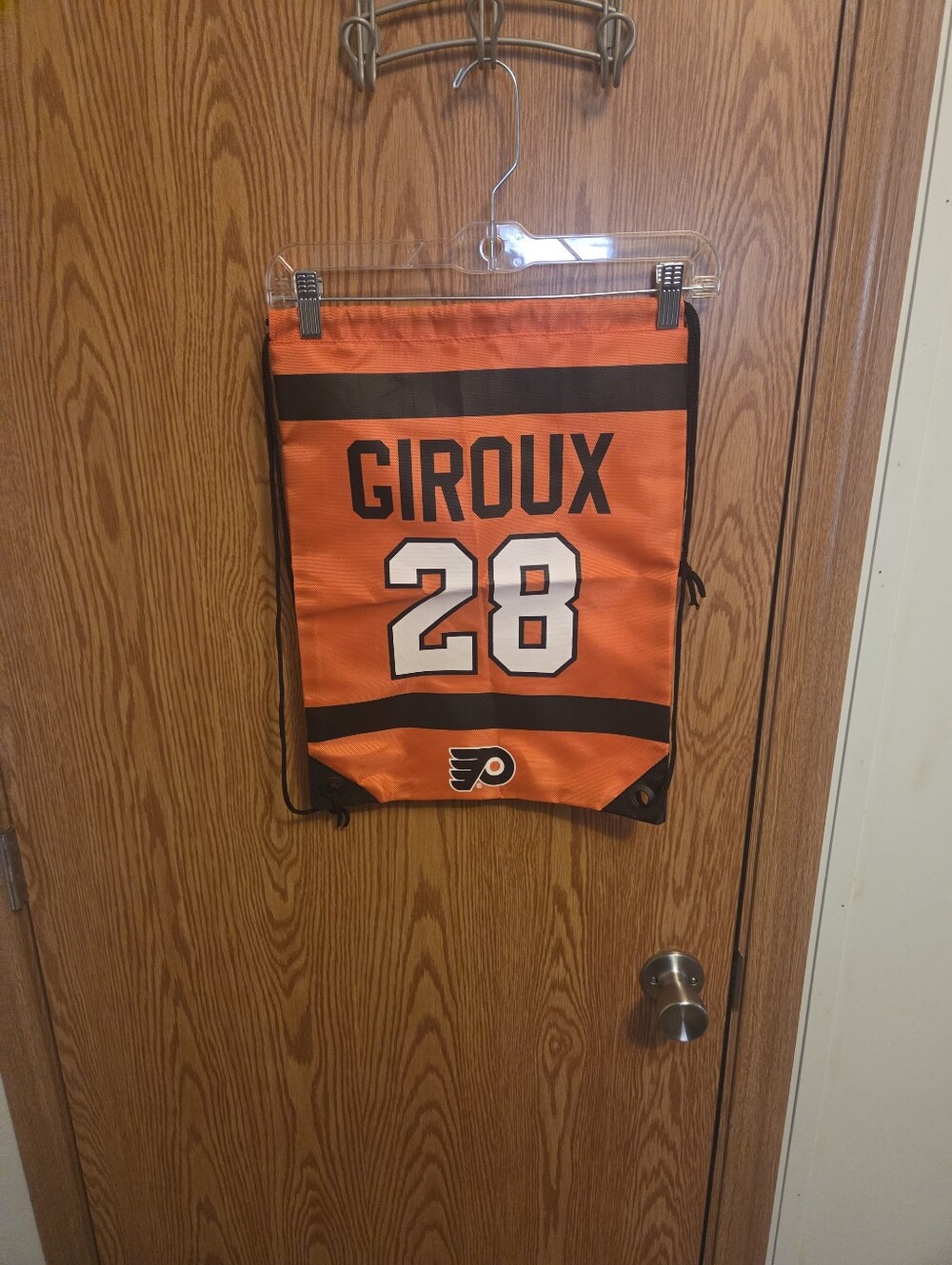 Forever Collectibles Philadelphia Flyers Claude Giroux Cinching Backpack NWOT